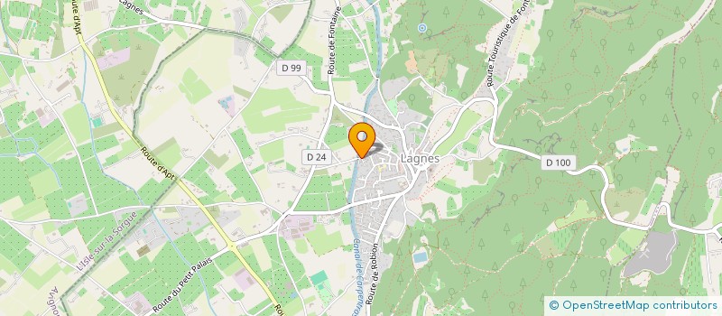 localisation de l'entreprise FOUQUE  LAGNES