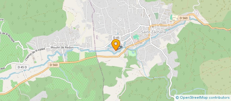 localisation de l'entreprise FOUQUE  SAINT-ZACHARIE