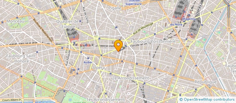 localisation de l'entreprise FOUQUET à PARIS