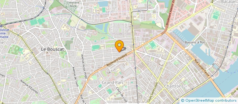 localisation de l'entreprise FOUQUET DOURNOIS  LE BOUSCAT