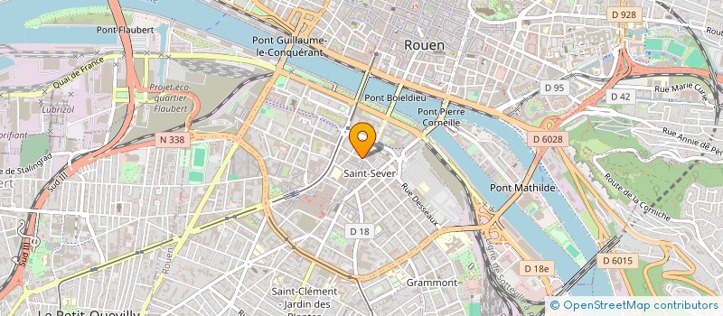 localisation de l'entreprise FOUQUET INDIVISION  ROUEN