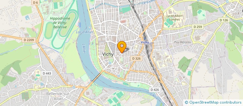 localisation de l'entreprise FOUR A BOIS à VICHY