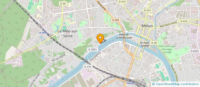 localisation de l'entreprise FOUR A CHAUX à LE MEE-SUR-SEINE