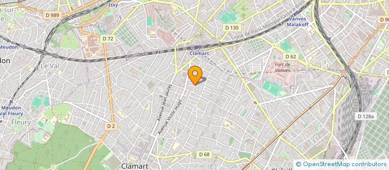 localisation de l'entreprise FOUR BUSINESS CONSULTING SOLUTIONS à CLAMART
