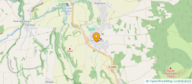 localisation de l'entreprise FOUR DE LA CHANVRIERE  NEBOUZAT