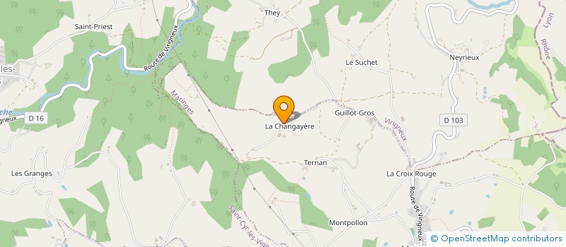 localisation de l'entreprise FOUR EVER  MARINGES