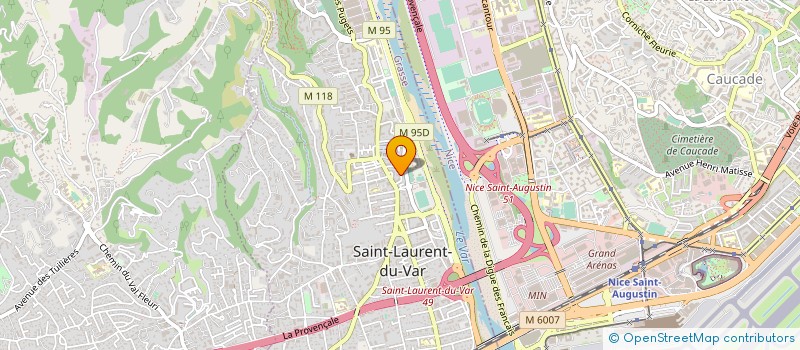 localisation de l'entreprise FOUR IMPORT à SAINT-LAURENT-DU-VAR