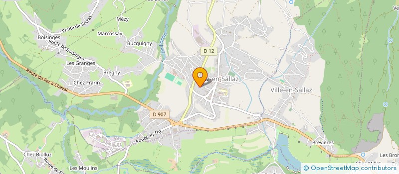 localisation de l'entreprise FOUR LIFE  VIUZ-EN-SALLAZ