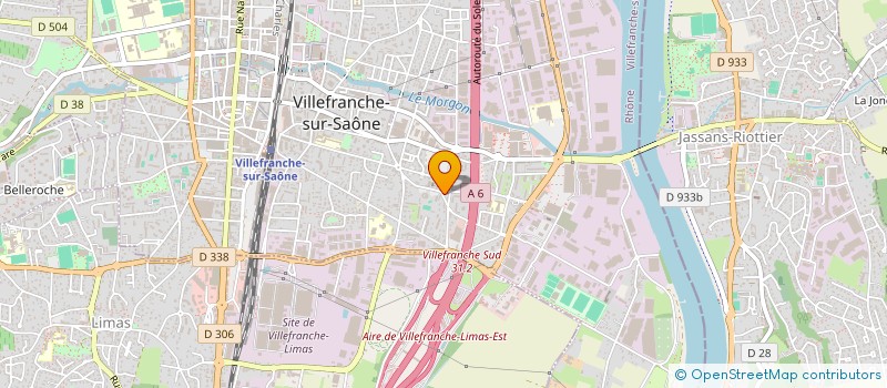 localisation de l'entreprise FOUR STARS AT HOME  VILLEFRANCHE-SUR-SAONE