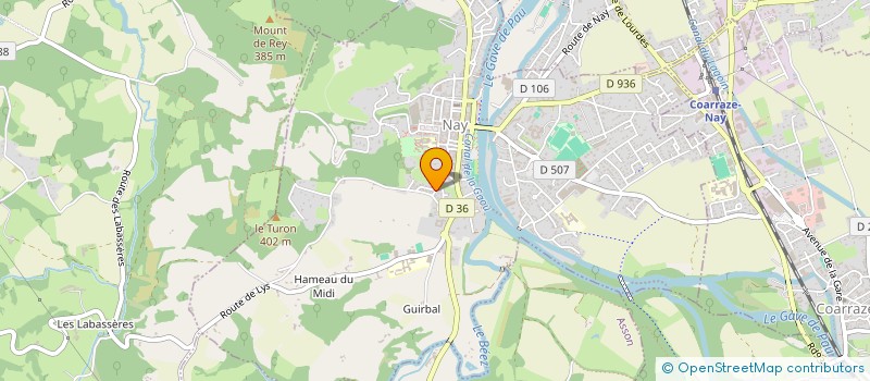localisation de l'entreprise FOURAA INVEST à NAY