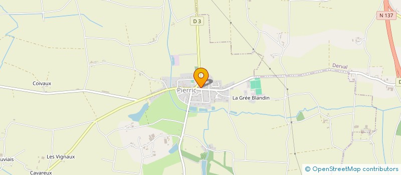 localisation de l'entreprise FOURAGE-CHAUSSEE  PIERRIC