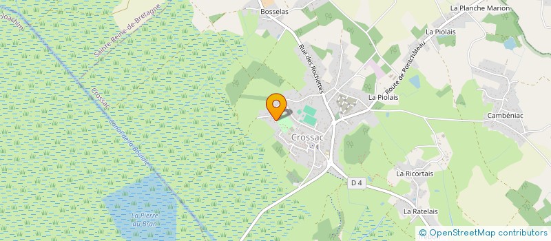 localisation de l'entreprise FOURAGE-GINESTE  CROSSAC