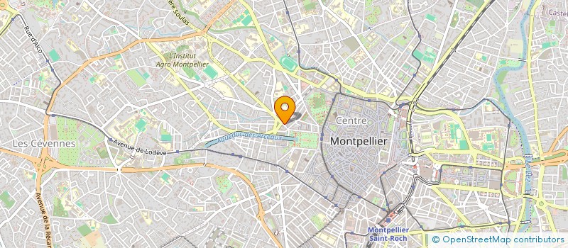 localisation de l'entreprise FOURCADE NICOLE à MONTPELLIER