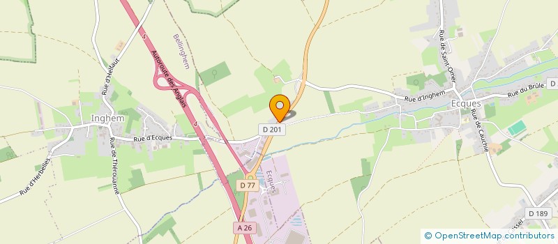 localisation de l'entreprise FOURCROY WILQUIN  ECQUES