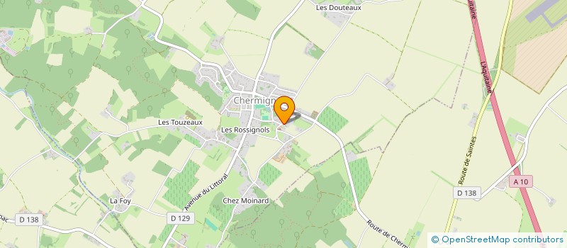 localisation de l'entreprise FOURDREAMS  CHERMIGNAC