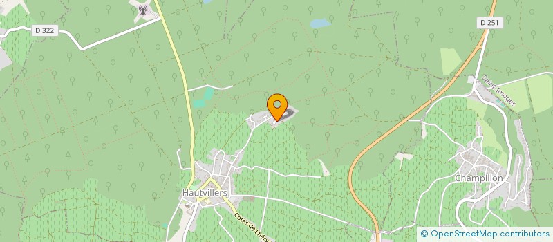 localisation de l'entreprise FOUREUR-BLANCK  HAUTVILLERS