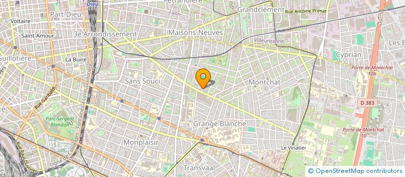 localisation de l'entreprise FOURM'IMO  LYON