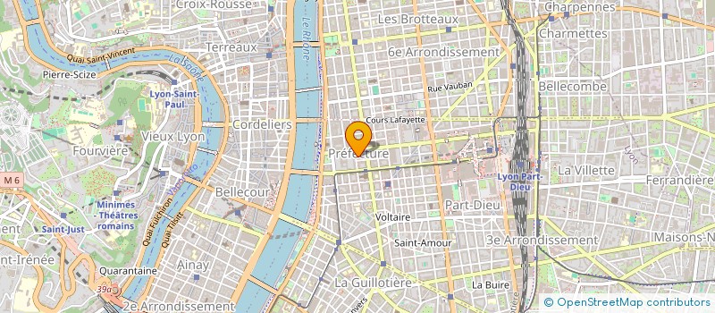 localisation de l'entreprise FOURMENT.PERINETTI PRAS.F2P  LYON