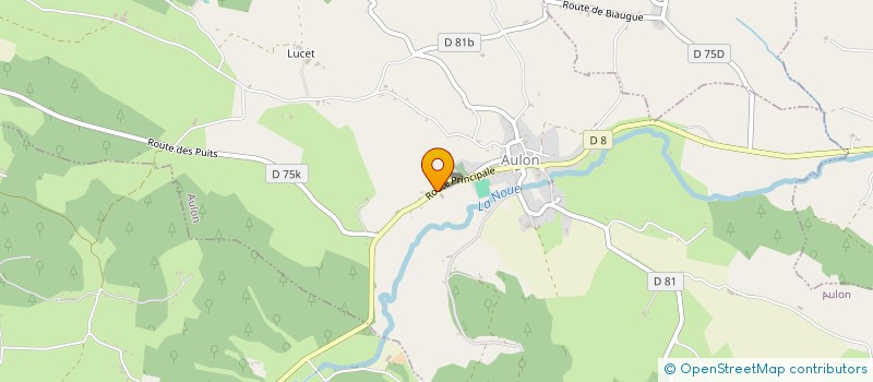 localisation de l'entreprise FOURMENT TJ  AULON