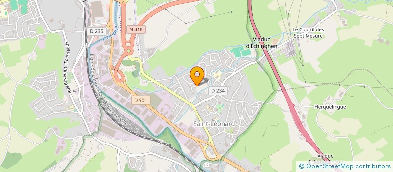 localisation de l'entreprise FOURMENTIN  CONDETTE