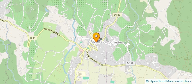 localisation de l'entreprise FOURMI'S à FAYENCE