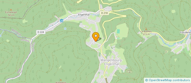 localisation de l'entreprise FOURMIGROUP  WANGENBOURG-ENGENTHAL