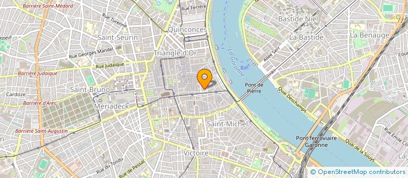 localisation de l'entreprise FOURMILIER  BORDEAUX