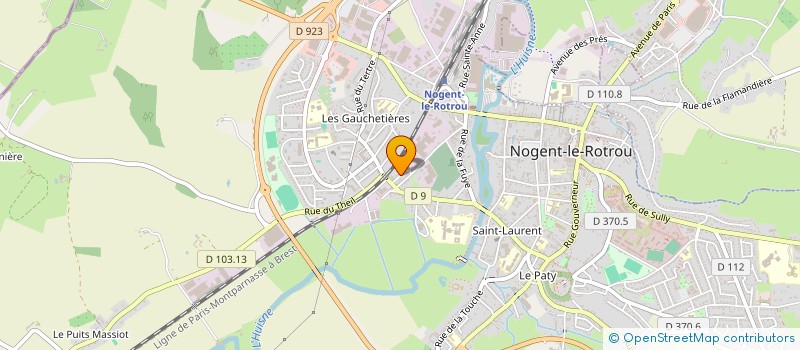 localisation de l'entreprise FOURMIX à NOGENT-LE-ROTROU