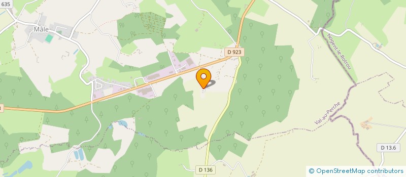 localisation de l'entreprise FOURMY à VAL-AU-PERCHE