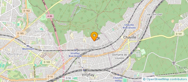 localisation de l'entreprise FOURN'HOME  VIROFLAY