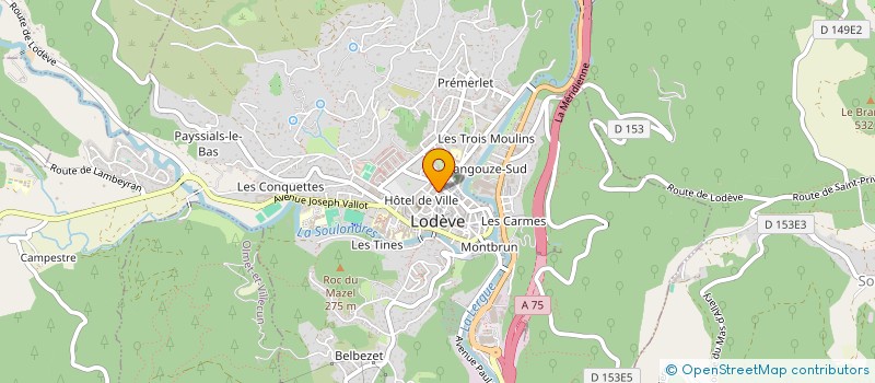 localisation de l'entreprise FOURN INDUST POUR CONSTRUCTION à LE BOSC