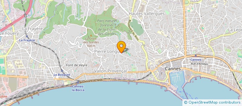 localisation de l'entreprise FOURNEAU SAINT MATHIEU  CANNES