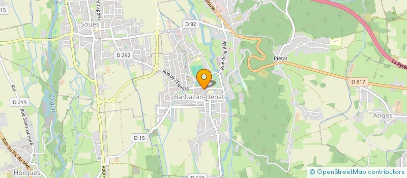 localisation de l'entreprise FOURNEL-SIMONI & CO  TARBES