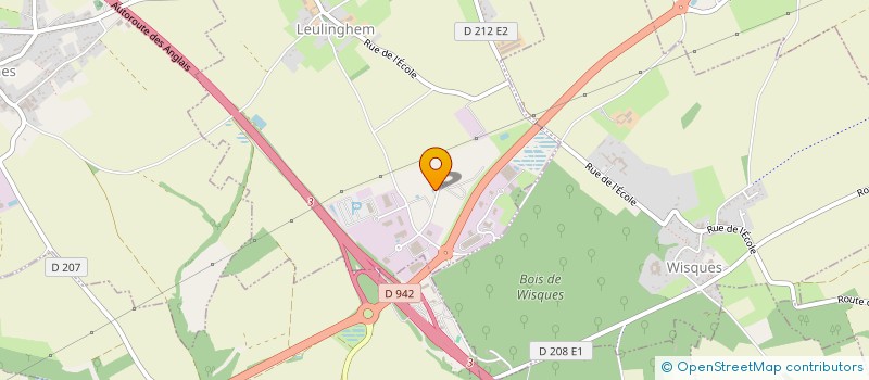 localisation de l'entreprise FOURNEO  LEULINGHEM