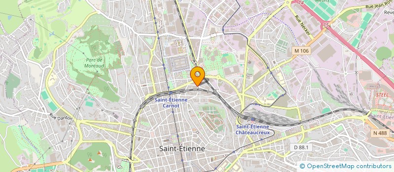 localisation de l'entreprise FOURNEYRON INDUSTRIES SA  SAINT-ETIENNE