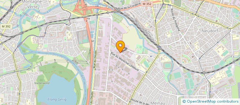 localisation de l'entreprise FOURNI-BAT à STRASBOURG