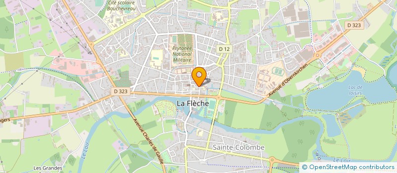 localisation de l'entreprise FOURNIAL CONDUITE AUTOCLAVE à LA FLECHE