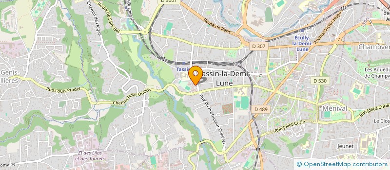 localisation de l'entreprise FOURNICRECHE SARL  TASSIN-LA-DEMI-LUNE