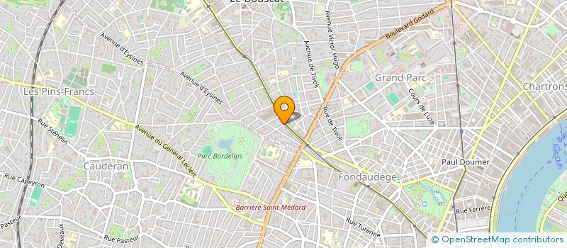 localisation de l'entreprise FOURNIDIS à LE BOUSCAT