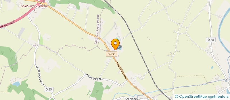 localisation de l'entreprise FOURNIE GUY ET FILS à SAINT-LIEUX-LES-LAVAUR