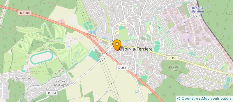 localisation de l'entreprise FOURNIER  OZOIR-LA-FERRIERE
