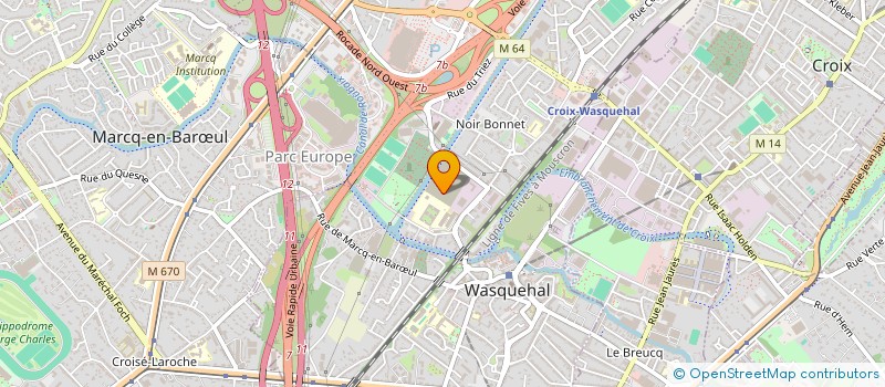 localisation de l'entreprise FOURNIER  WASQUEHAL