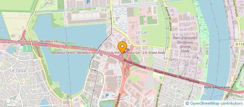 localisation de l'entreprise FOURNIER  BORDEAUX