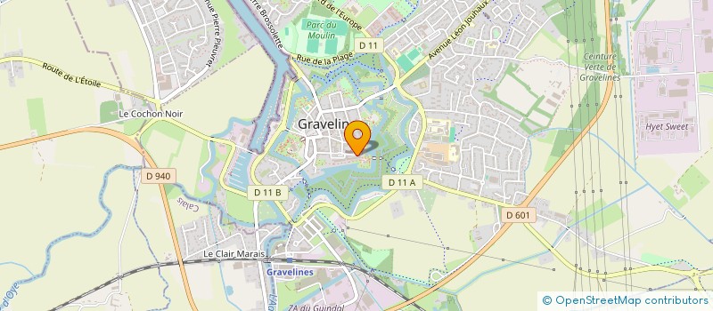 localisation de l'entreprise FOURNIER à GRAVELINES