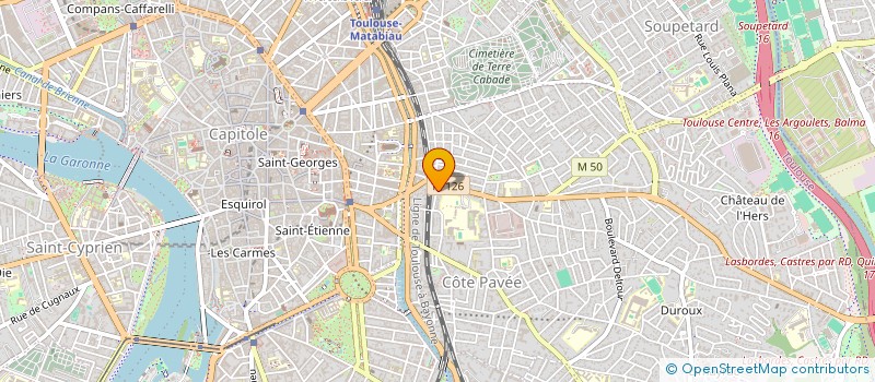 localisation de l'entreprise FOURNIER-CHIPY INDIVISION à TOULOUSE