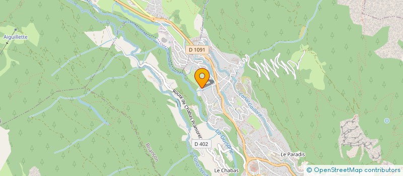 localisation de l'entreprise FOURNIER & CO à BRIANCON