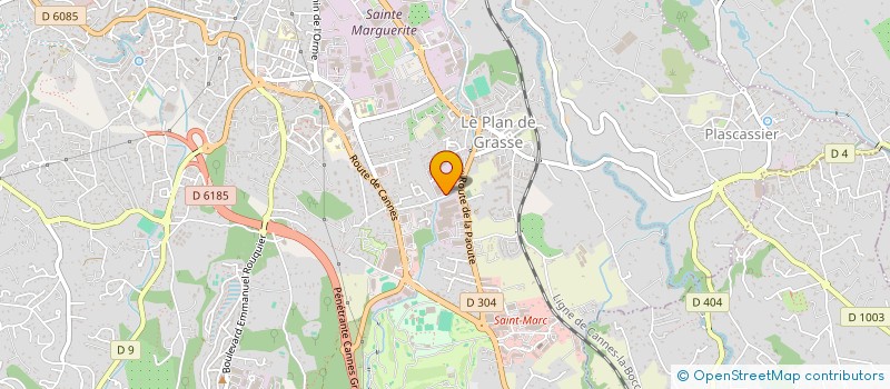 localisation de l'entreprise FOURNIER DELESTRE ASSETS MANAGEMENT  GRASSE