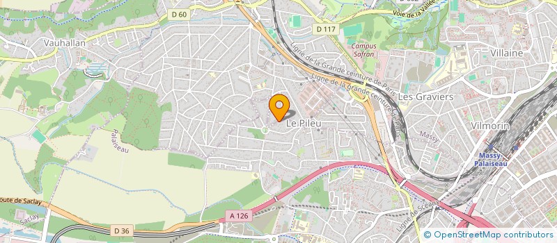 localisation de l'entreprise FOURNIER FLEURS à PALAISEAU