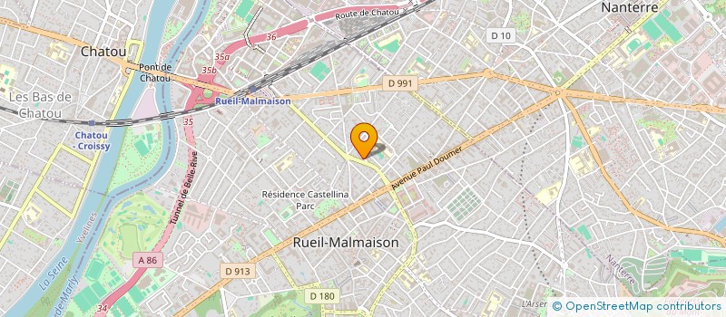 localisation de l'entreprise FOURNIER FRANC à RUEIL-MALMAISON