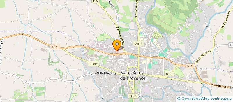 localisation de l'entreprise FOURNIER FRERES  ST REMY DE PROVENCE